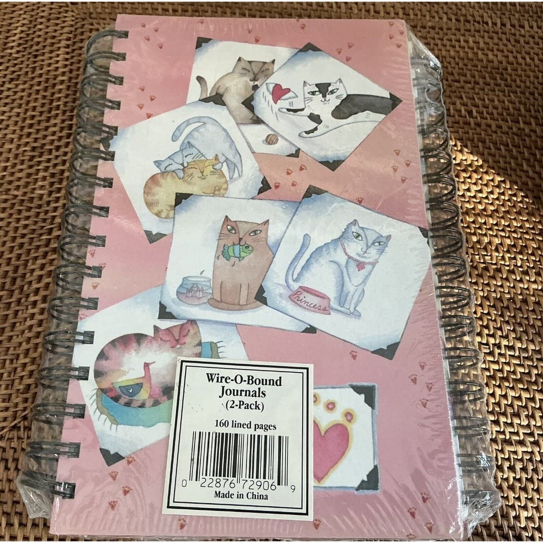 Animal Lovers Wire-O-Bound Journals 2 Pack New - Thumbnail 2