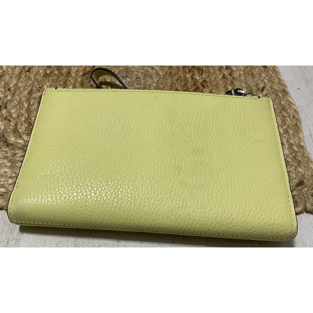 Kate Spade New York Hudson Colorblocked Bifold Wristlet Yellow READ MORE - Thumbnail 6