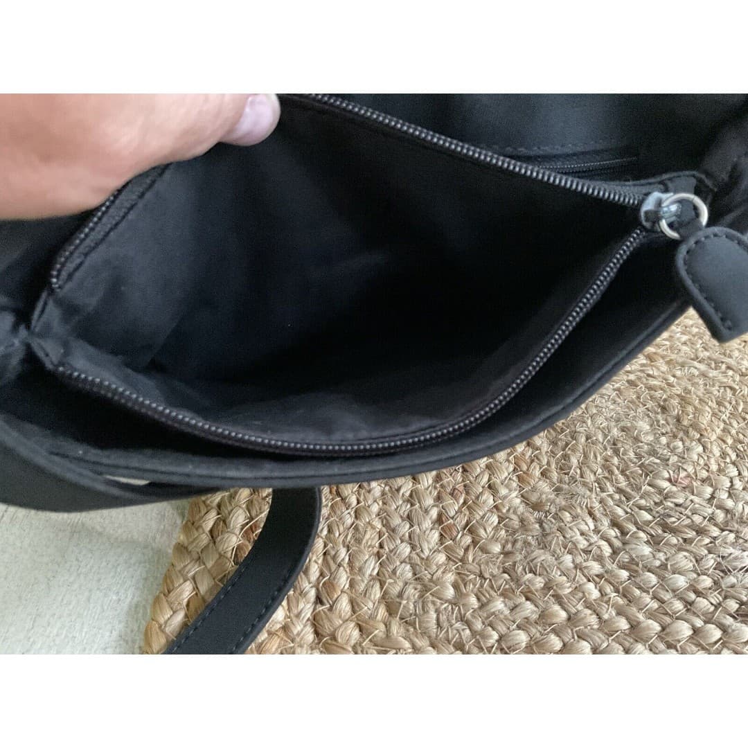 Nine West Crossbody Handbag Black. 10In Wide 9 In. Long - Thumbnail 4