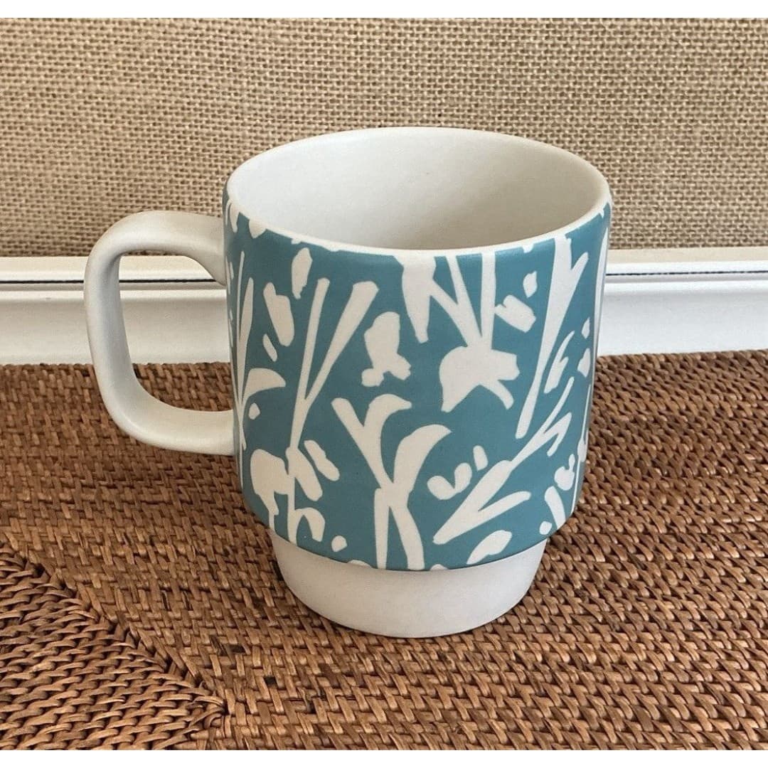 Starbucks Teal Bamboo Coffee Cup/Mug
