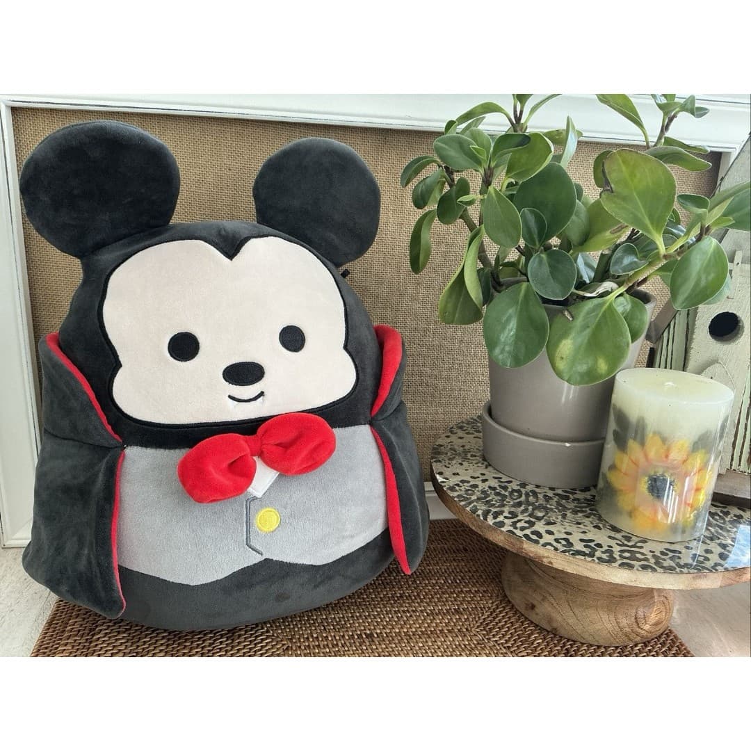 Squishmallow 14” Disney Mickey Mouse Vampire for Halloween