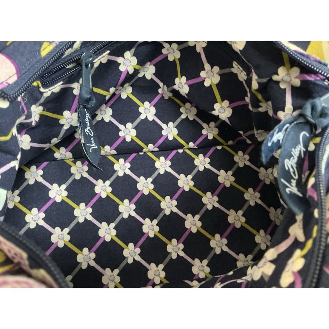 Vera Bradley Chain Bag – Floral Nightingale Blue/Lavender – Shoulder Bag - Thumbnail 12