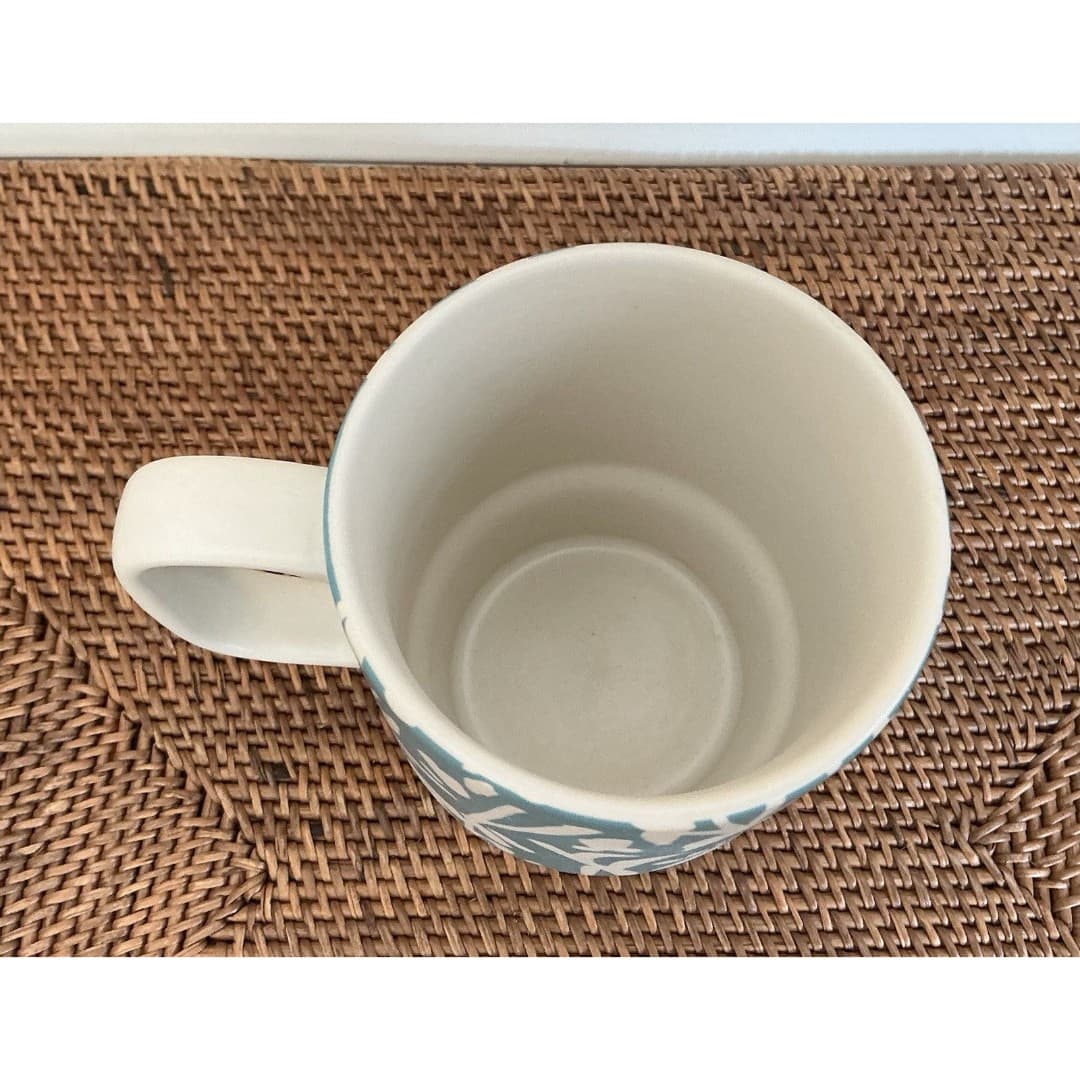 Starbucks Teal Bamboo Coffee Cup/Mug - Thumbnail 2