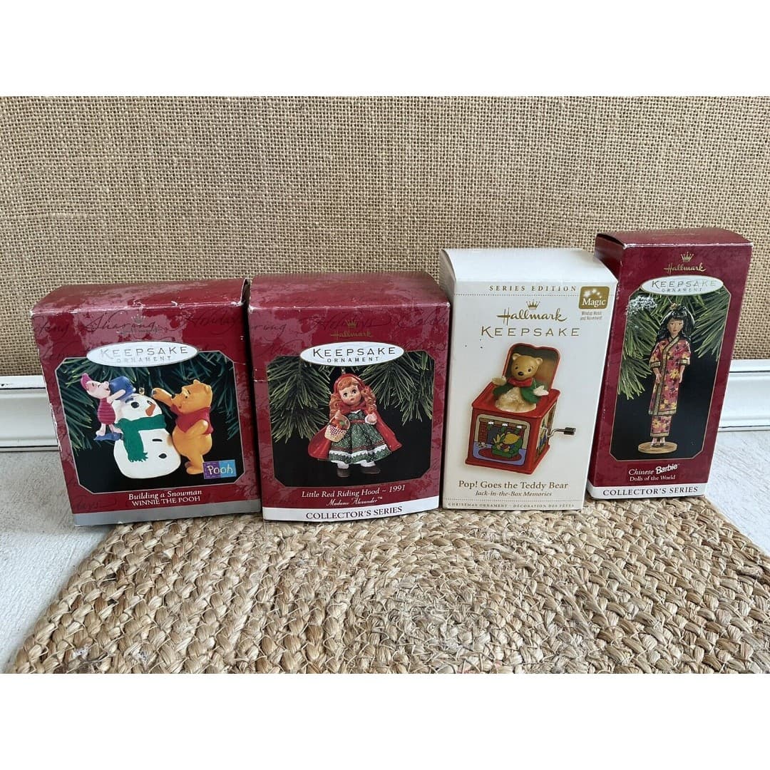 Lot Of Hallmark Christmas Ornaments