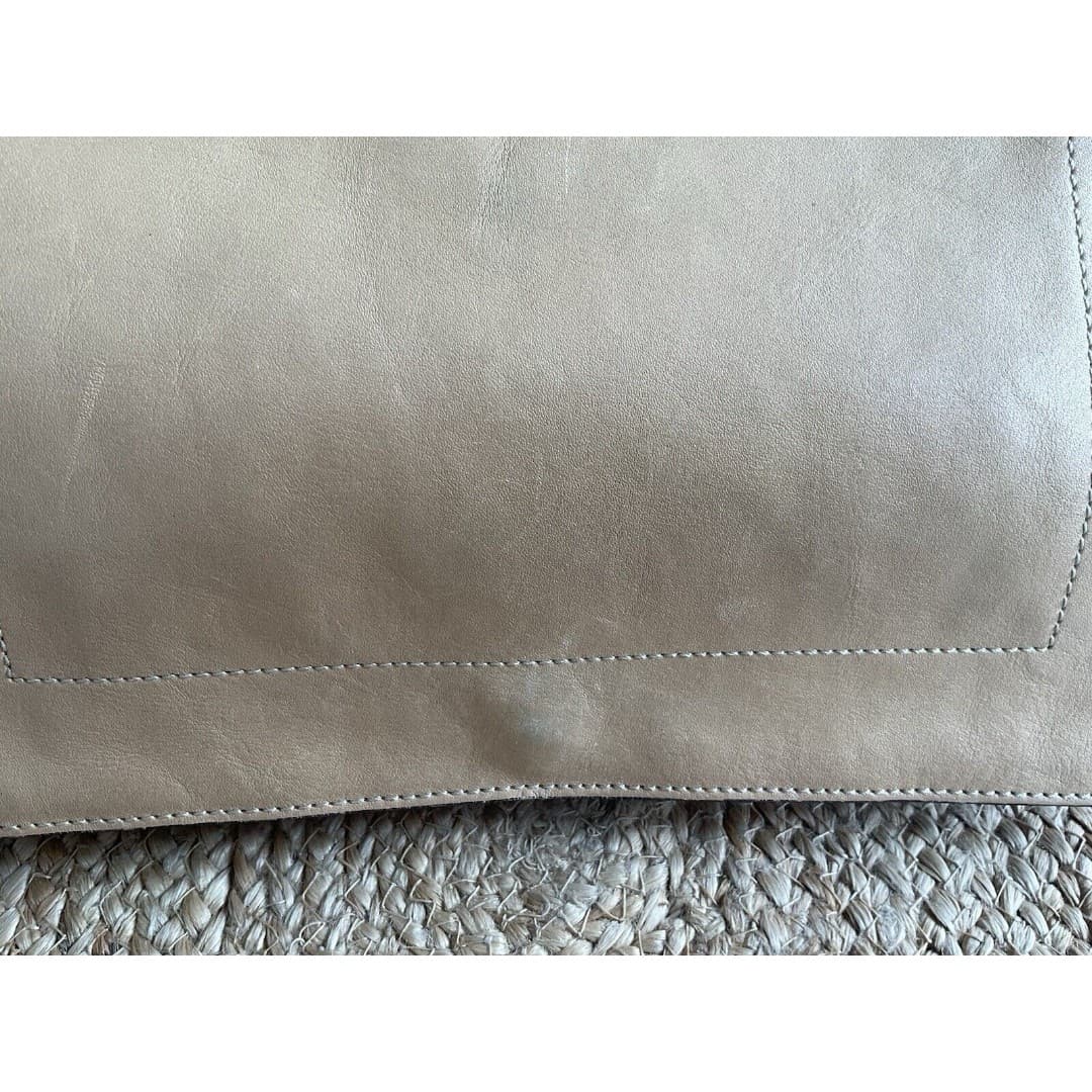 Vintage Carolee Tan Leather Doctor’s Handbag Satchel /Shoulder Bag - Thumbnail 11