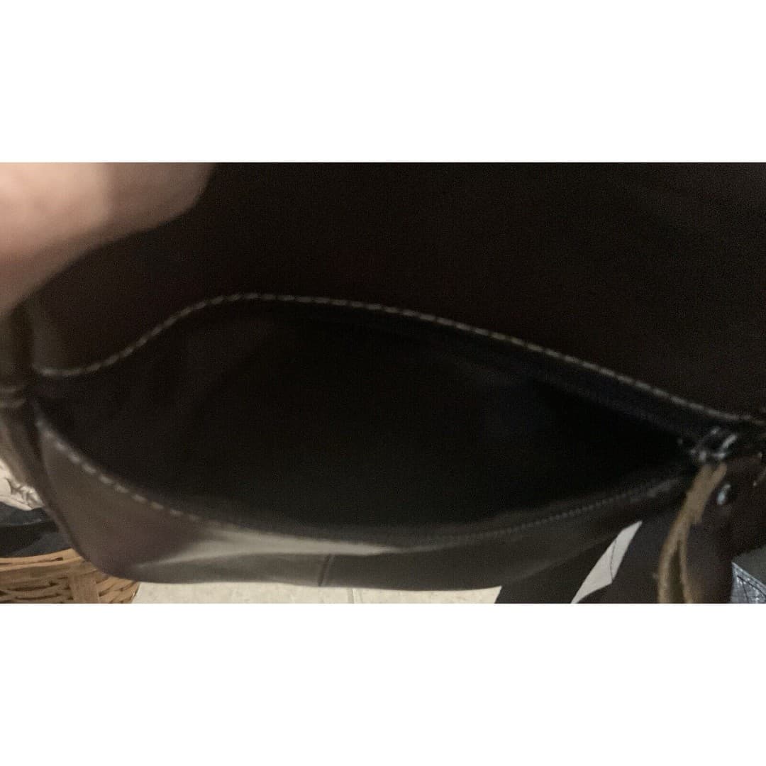 Bullcaptain Genuine Leather Shoulder Bag brown - Thumbnail 4