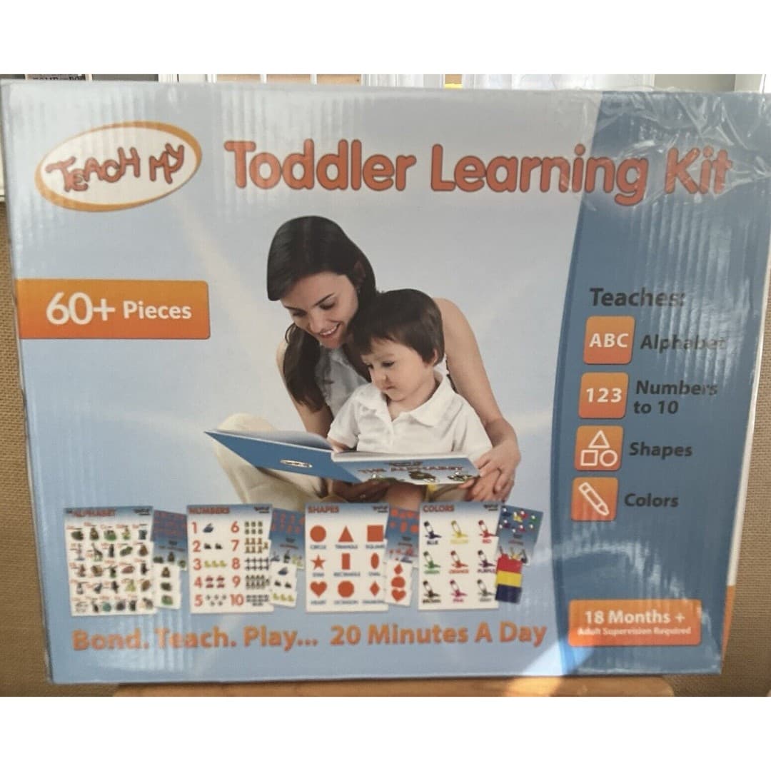 Teach My Toddler Learning Kit- New
