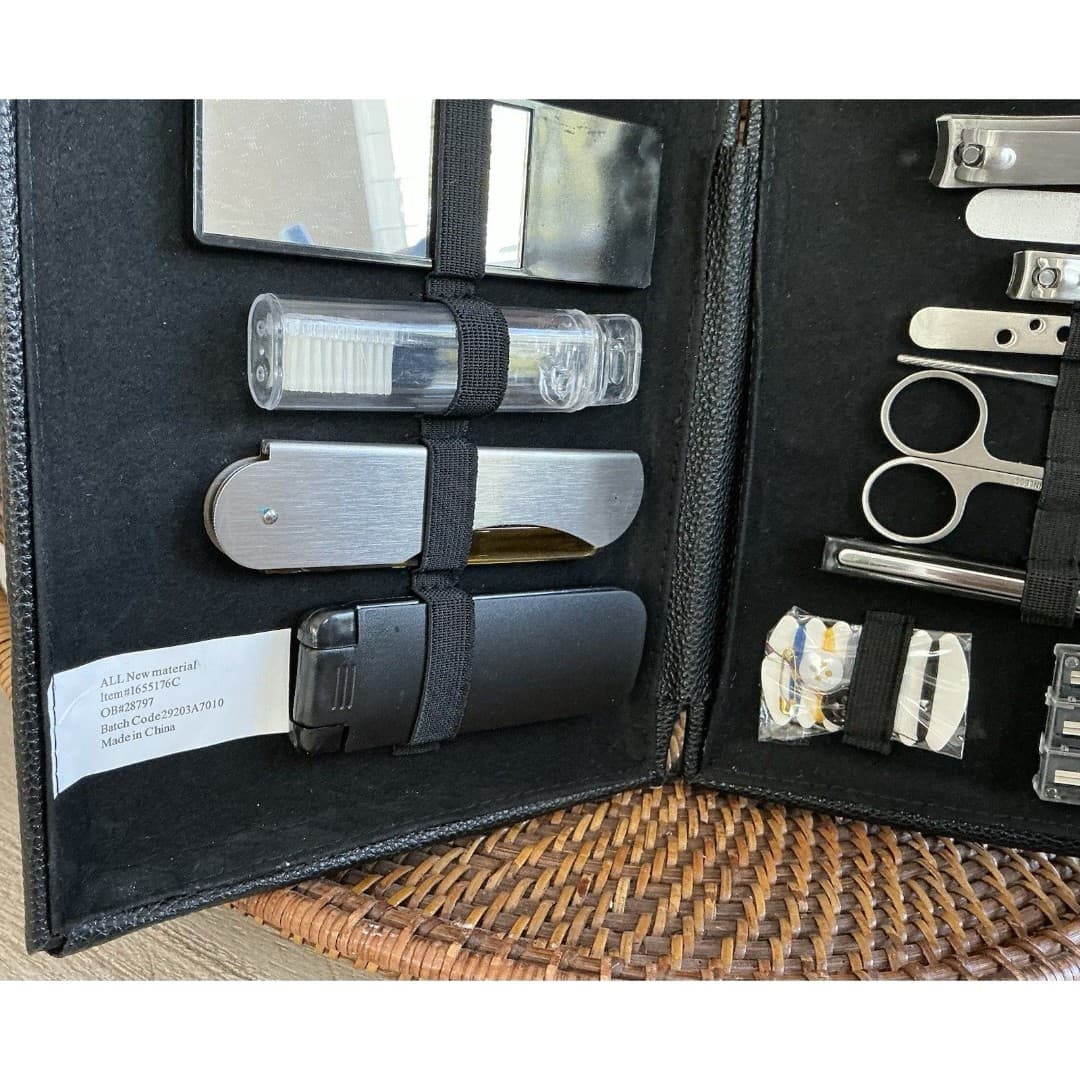 Men’s New 13pc Grooming Kit In Case - Thumbnail 3