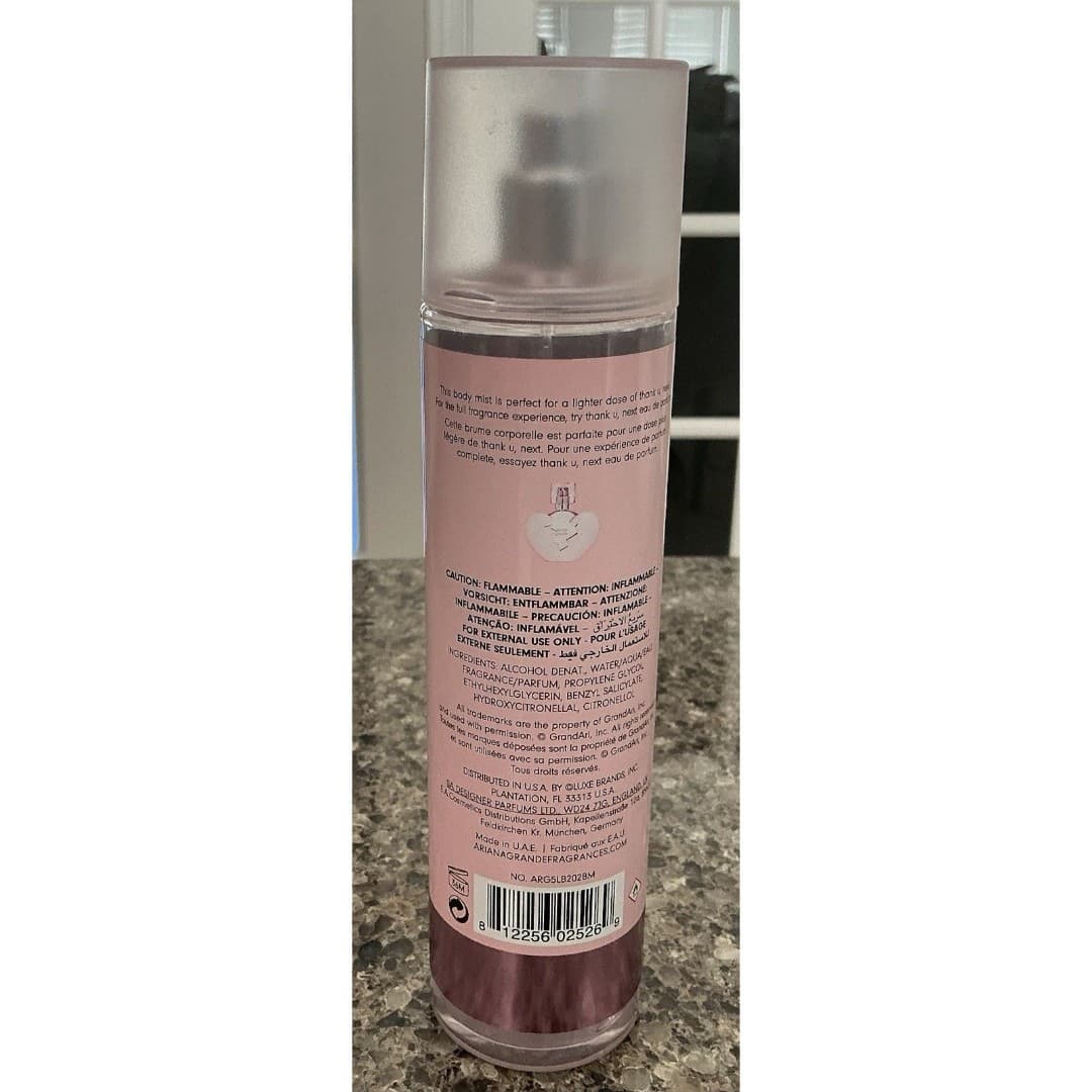 Ariana Grande Thank U Next 8 fl oz Women's Fragrance Mist - Thumbnail 2