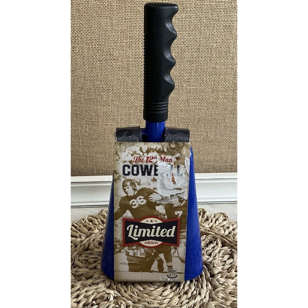 Football Sports Games Cow Bell Beat Noisemakers for Sports Events Farm NEW - Thumbnail 2