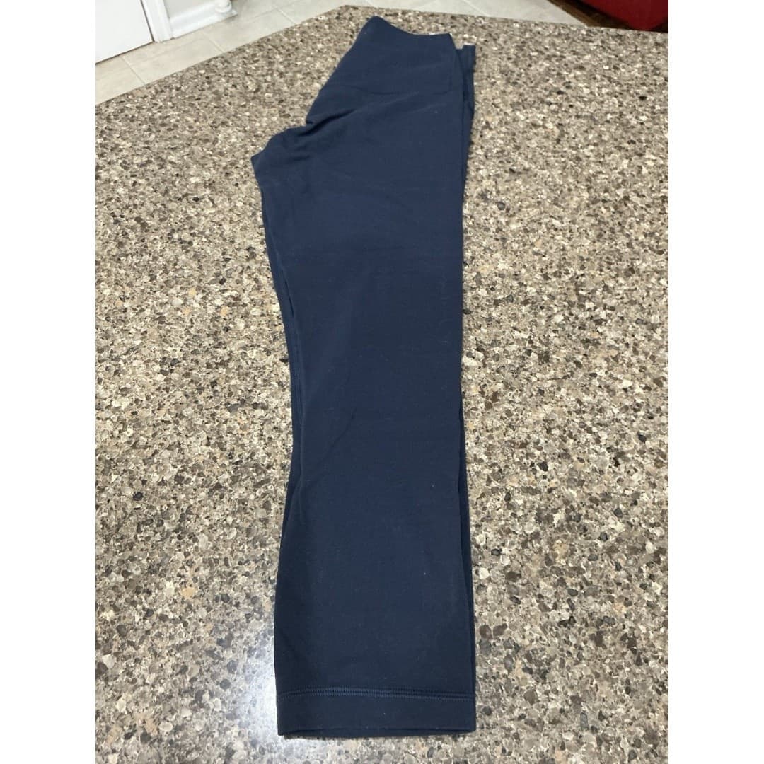 Lululemon Align Yoga Pants 21” High Rise Women Leggings 4 Blue Navy - Thumbnail 4