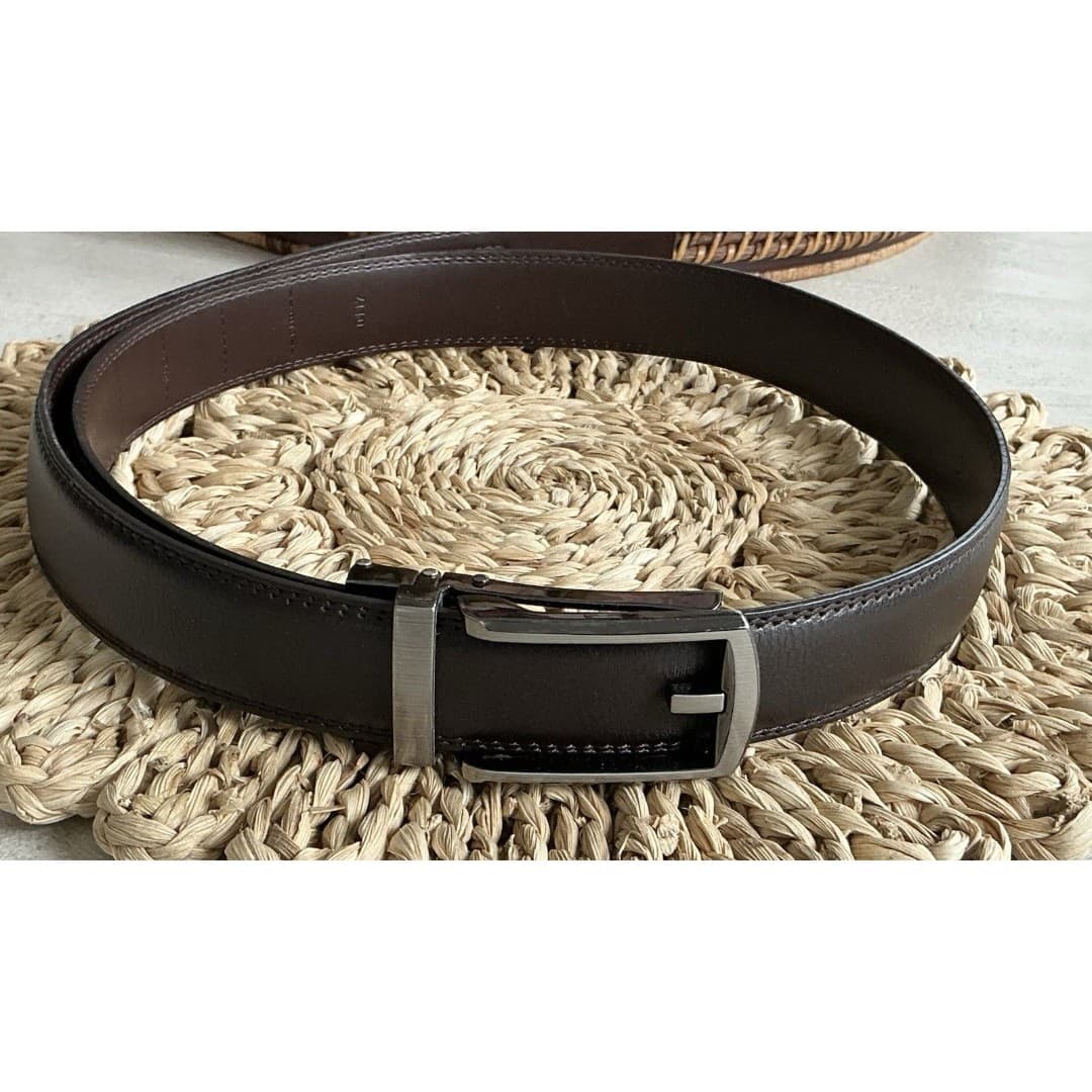 COMFORT CLICK Leather Belt Automatic Adjustable Men Gift As Seen On TV US - Thumbnail 3