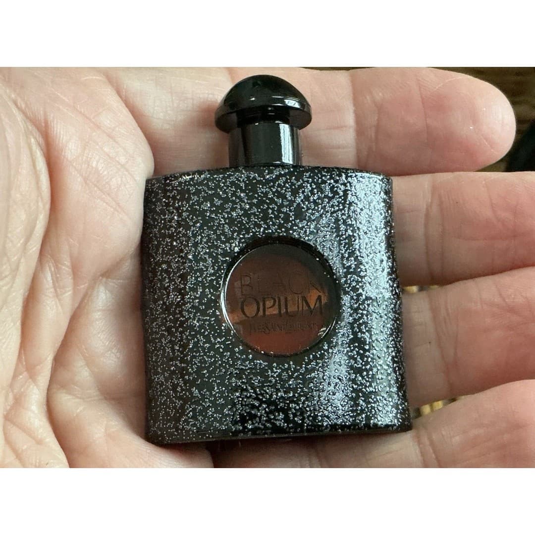 YSL Black Opium Womens Perfume EDP Mini Splash New 7.5 ml / 0.25 oz New - Thumbnail 4