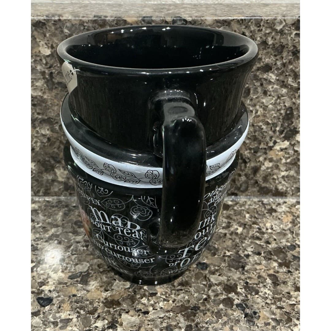 Disney Parks Alice in Wonderland Mad Hatter Stacking Tea Cup Mug EUC - Thumbnail 6
