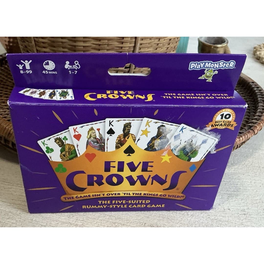 Five Crowns The Five-Suited Rummy Style Card Game 10 Best Game Awards Ages 8+ - Thumbnail 2