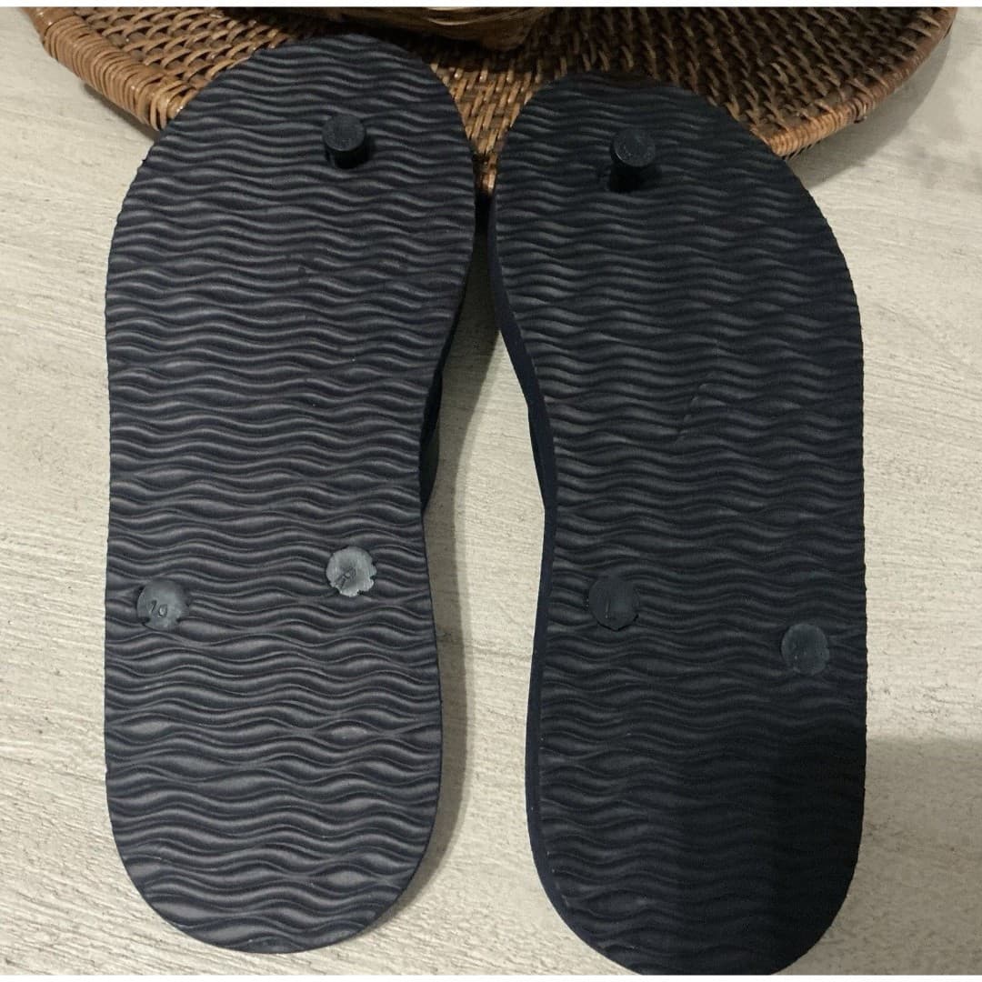 New Hurley American Flag Flip Flops Sandals Size 10 - Thumbnail 3