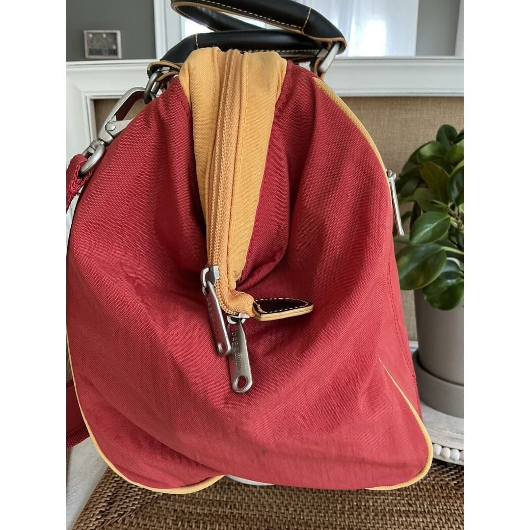 BAGGALLINI TRAVEL BAG LUGGAGE CARRY ON Suitcase Weekender Red - Orange - Thumbnail 11