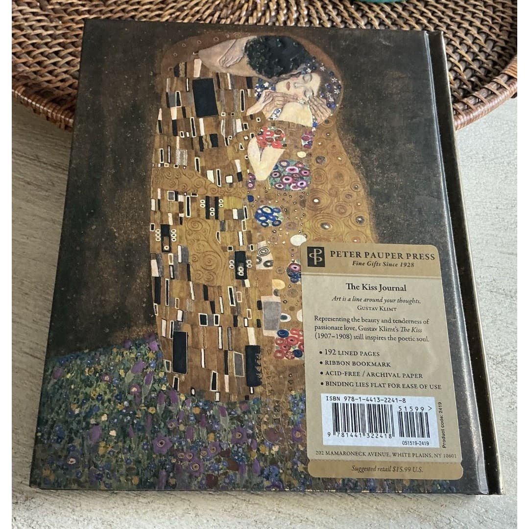 The Kiss Journal Gustav Klint Writing Journal - Thumbnail 3