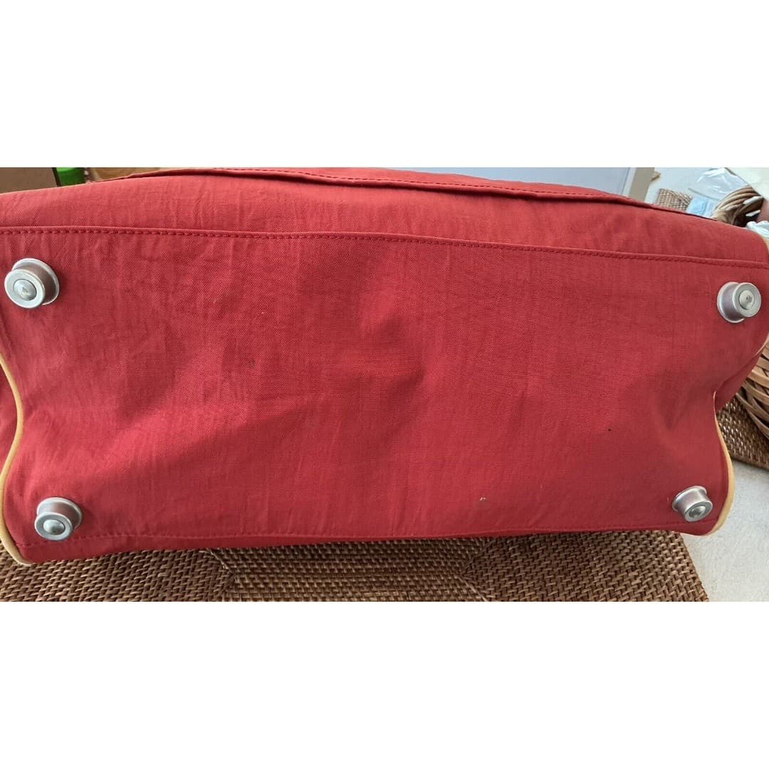 BAGGALLINI TRAVEL BAG LUGGAGE CARRY ON Suitcase Weekender Red - Orange - Thumbnail 7