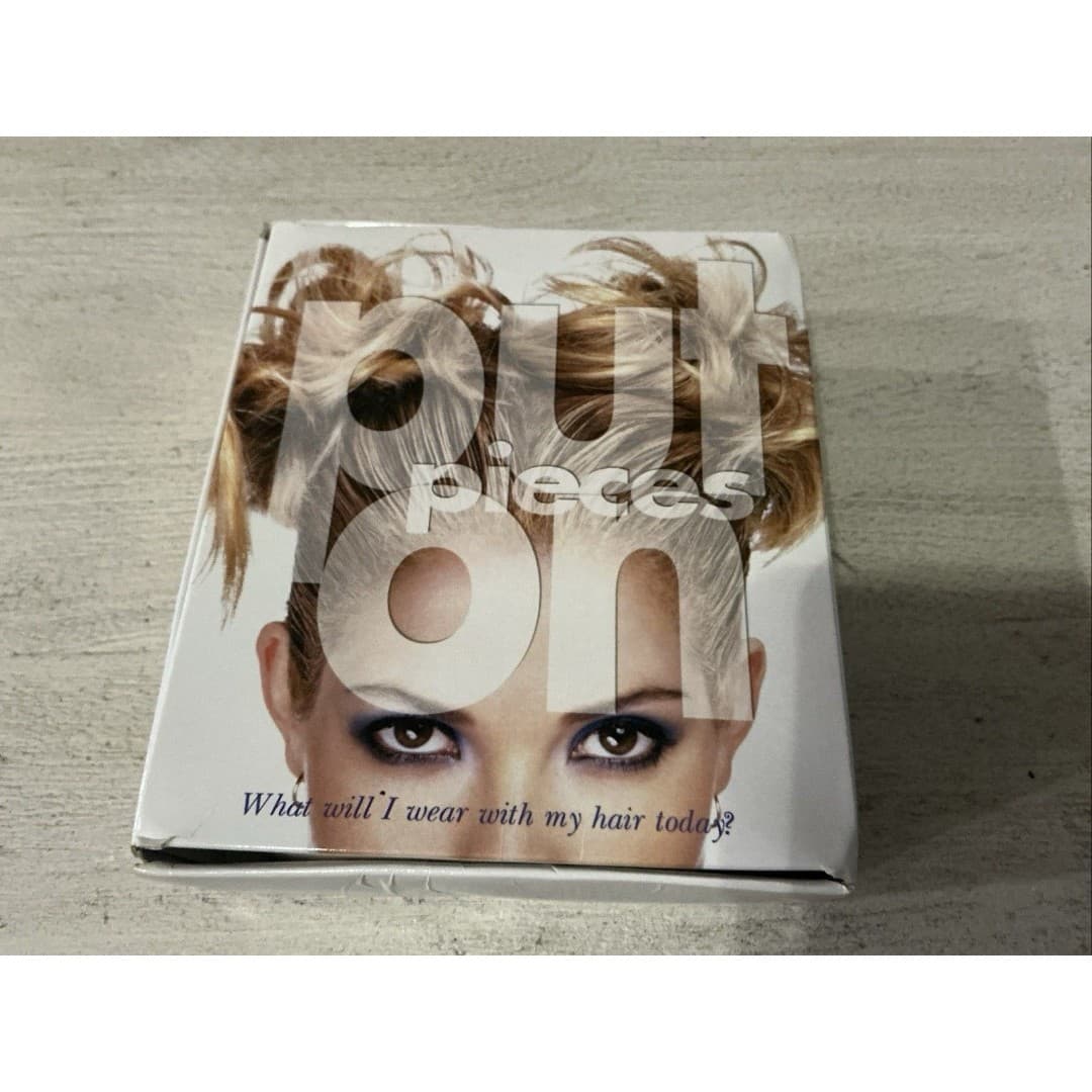 Hair U Wear POP Put On Pieces Piece Clip On PRIM R16 Honey Blonde NEW