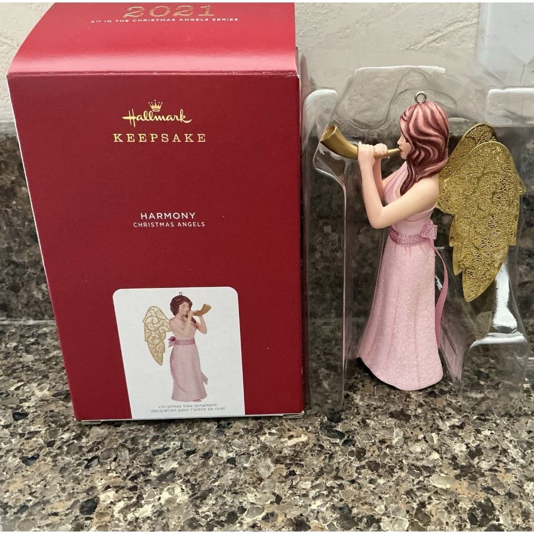 Hallmark Keepsake Harmony Christmas Angels 2021 4th in Christmas Angels Series - Thumbnail 2