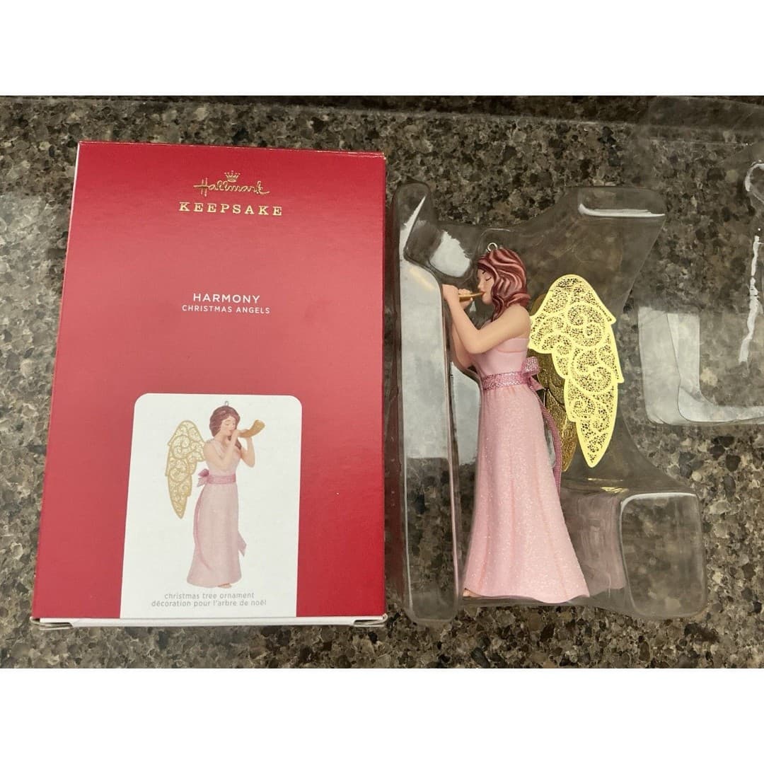 Hallmark Keepsake Harmony Christmas Angels 2021 4th in Christmas Angels Series - Thumbnail 3