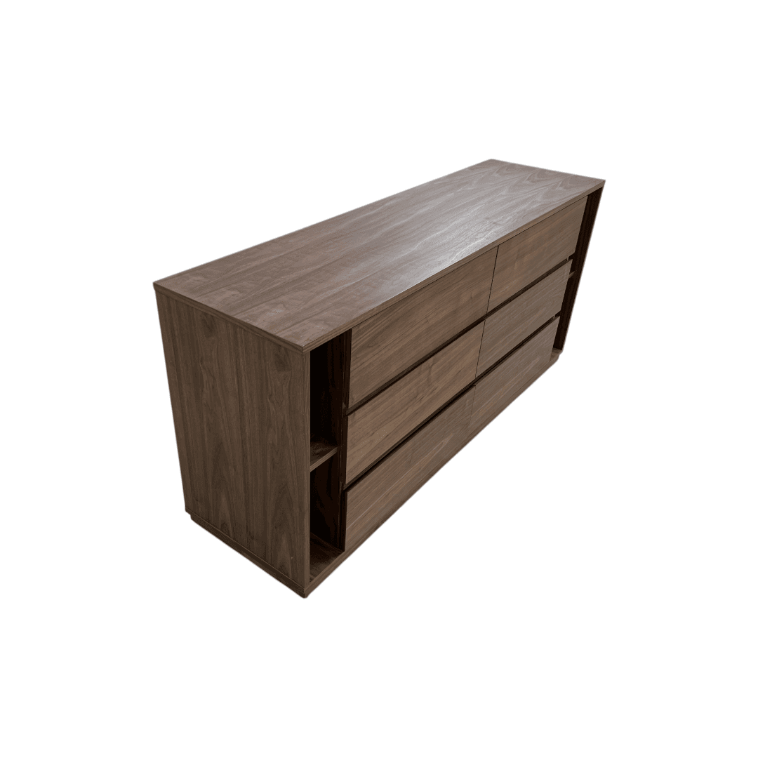 AllModern Amalie 6 Drawer 63'' W Double Dresser - Thumbnail 4