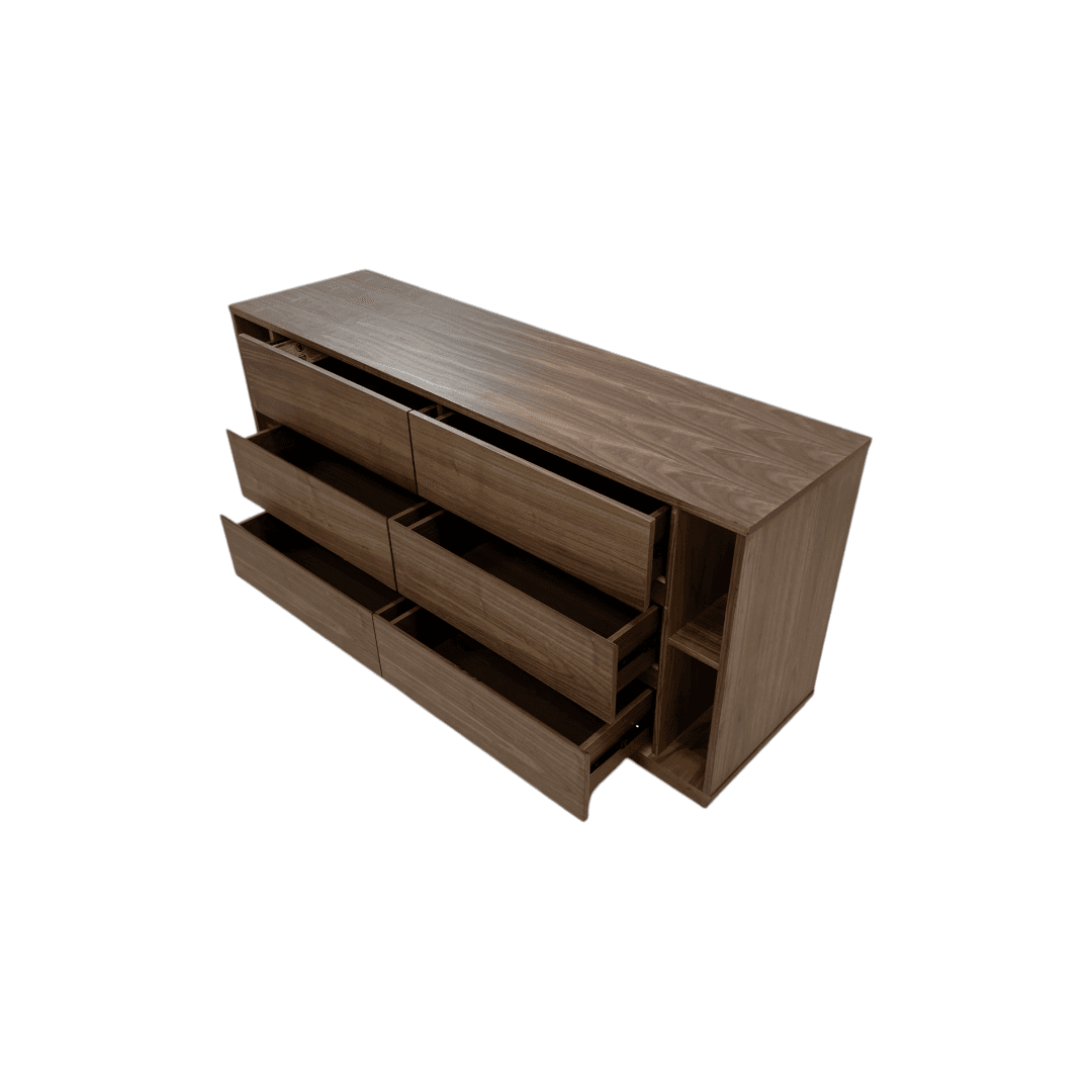 AllModern Amalie 6 Drawer 63'' W Double Dresser - Thumbnail 7
