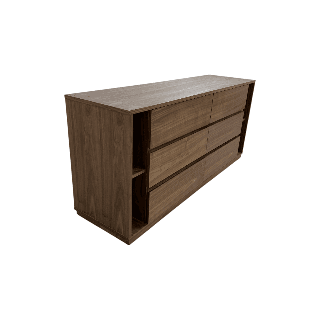 AllModern Amalie 6 Drawer 63'' W Double Dresser - Thumbnail 5