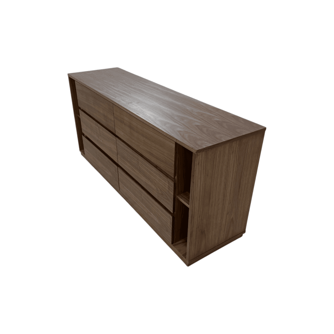 AllModern Amalie 6 Drawer 63'' W Double Dresser - Thumbnail 3