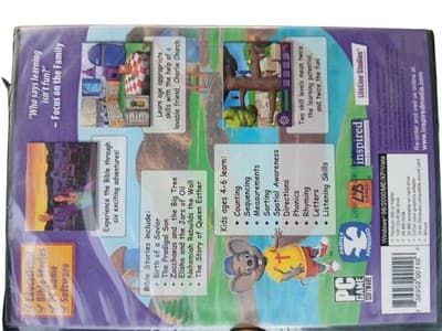 Charlie Church Mouse Kindergarten Educational Bible Stories. PC Game Software - Thumbnail 2