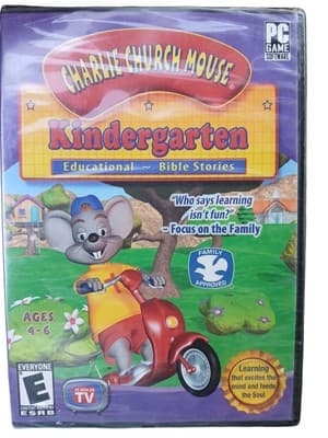 Charlie Church Mouse Kindergarten Educational Bible Stories. PC Game Software