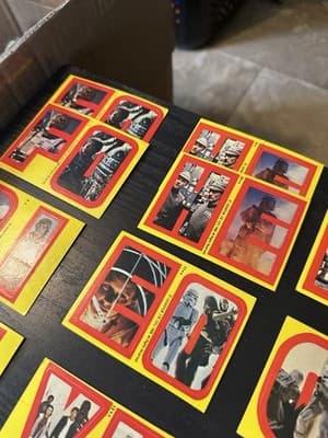 Lot Of 19!! 1980 topps star wars series Stickers! - Thumbnail 3
