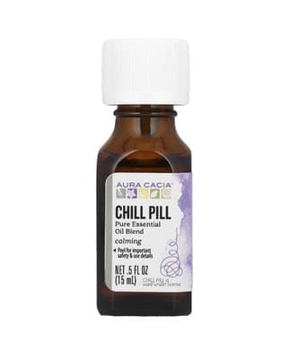 Aura Cacia - Chill Pill Pure Essential Oil Blend | 0.5 fl. oz.