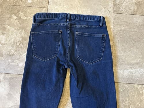 MADEWELL Blue Denim Stretch Ankle Jeans Pants sz 25 X 32 EUC!! - Thumbnail 7