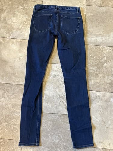 MADEWELL Blue Denim Stretch Ankle Jeans Pants sz 25 X 32 EUC!! - Thumbnail 6
