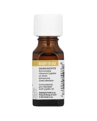 Aura Cacia, Rose Absolute, In Jojoba Oil, .5 fl oz (15 ml) - Thumbnail 2
