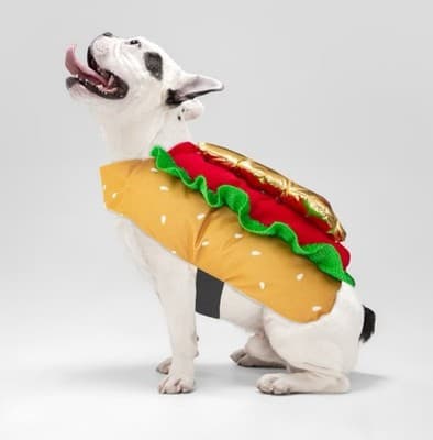 NEW Way To Celebrate Halloween Pet Costume: Hotdog, Size Medium - Thumbnail 4