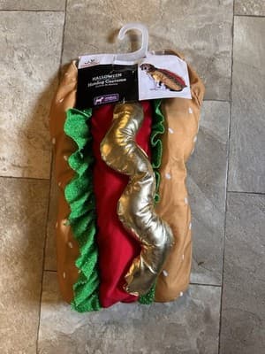 NEW Way To Celebrate Halloween Pet Costume: Hotdog, Size Medium - Thumbnail 5