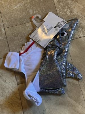 NEW Way To Celebrate Halloween Pet Costume: Shark, Size Large - Thumbnail 5