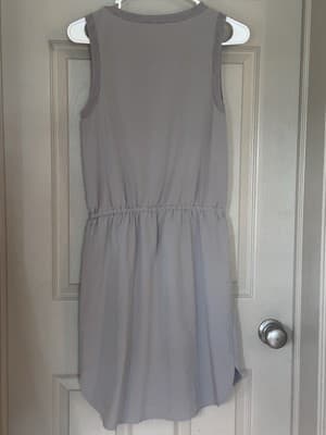 Athleta Rincon Dress Women's Size XS Cinch Waist Gray Athleisure Travel - Thumbnail 3