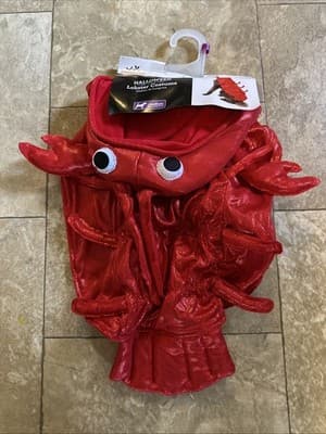 NEW Halloween Dog Cat Pet LOBSTER Costume Outfit LARGE! - Thumbnail 6