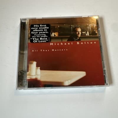 All That Matters by Michael Bolton. CD (1997, Columbia/Sony) -