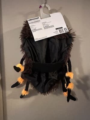NEW Way To Celebrate Halloween Pet Costume: Spider , Size MEDIUM - Thumbnail 6