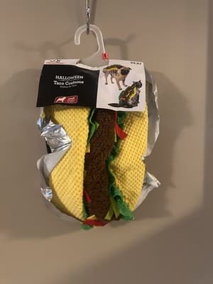 NEW Way To Celebrate Halloween Pet Costume: Taco , Size SMALL - Thumbnail 2