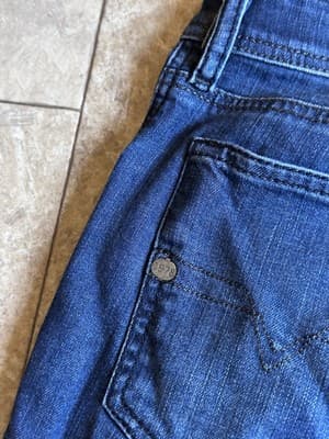 Mens Diesel WAYKEE RF006 Stretch Straight Blue Jeans W32 L30 Buttonfly - Thumbnail 10
