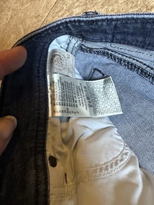 Mens Diesel WAYKEE RF006 Stretch Straight Blue Jeans W32 L30 Buttonfly - Thumbnail 6
