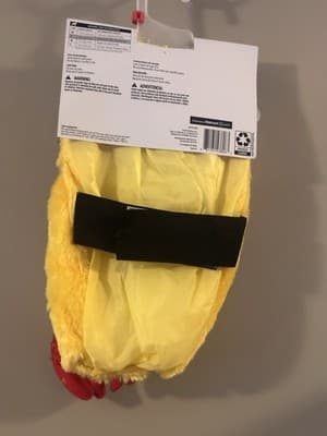 NEW Way To Celebrate Halloween Pet Costume: Chicken waffle , Size SMALL - Thumbnail 7