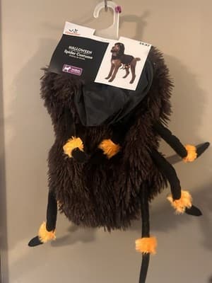 NEW Way To Celebrate Halloween Pet Costume: Spider , Size MEDIUM - Thumbnail 5