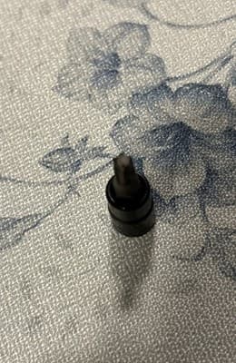 Stanley Black Chrome Torx Bit T27 ,91-581B 1/4” Drive (W) - Thumbnail 3